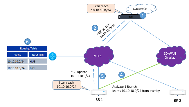 Velocloud Traffic Forwarding | SD-WAN VeloCloud Traffic Flow - DCLessons