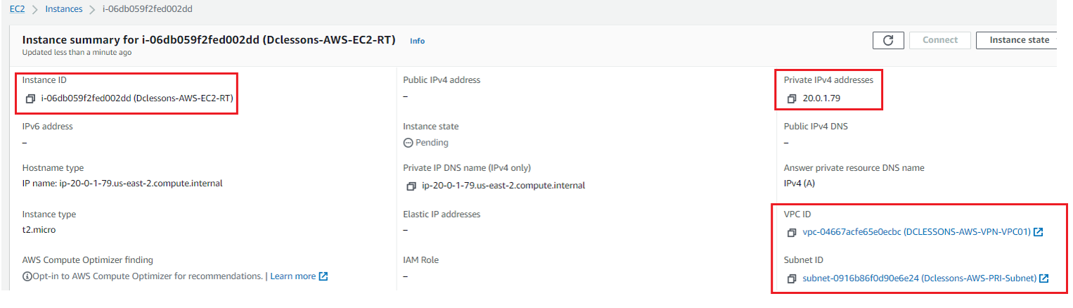 LAB: Configure AWS Site to Site VPN Connection - DCLessons